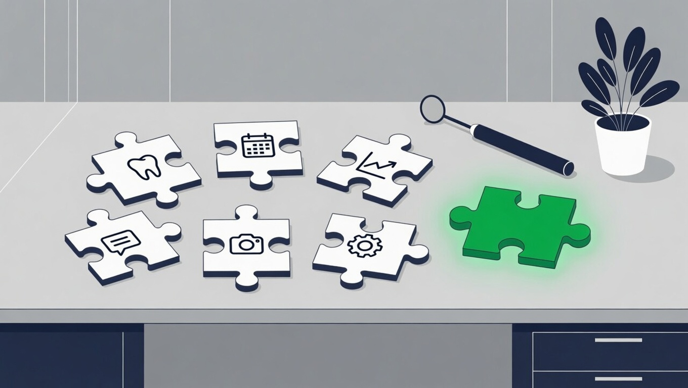 Why Your Dental Practice Pays for 6 Tools That Should Be One